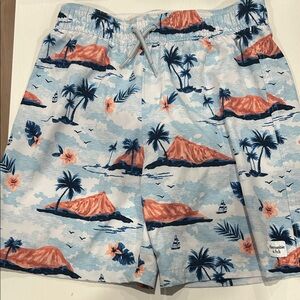 Abercrombie Kids White Swim Shorts